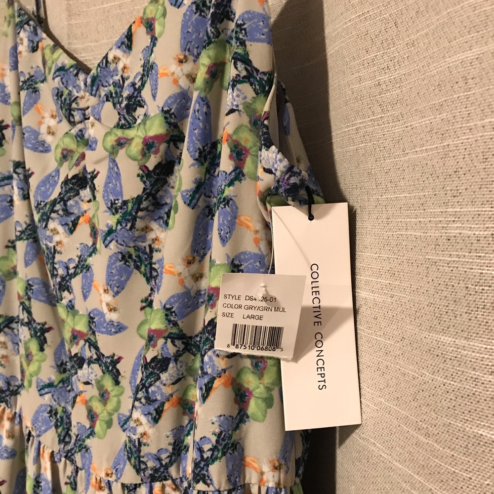 Mini dress Collective Concepts Sz L BNWT